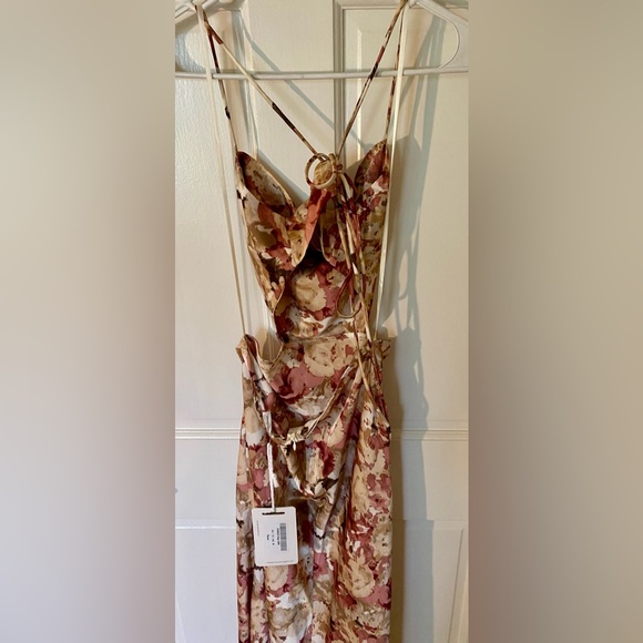 Hello Molly Returning to You Midi Dress Rose Size M /US 6 - Picture 6 of 9